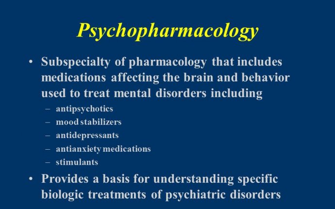 Psychopharmacology and Other Biologic Treatments Chapter ppt download