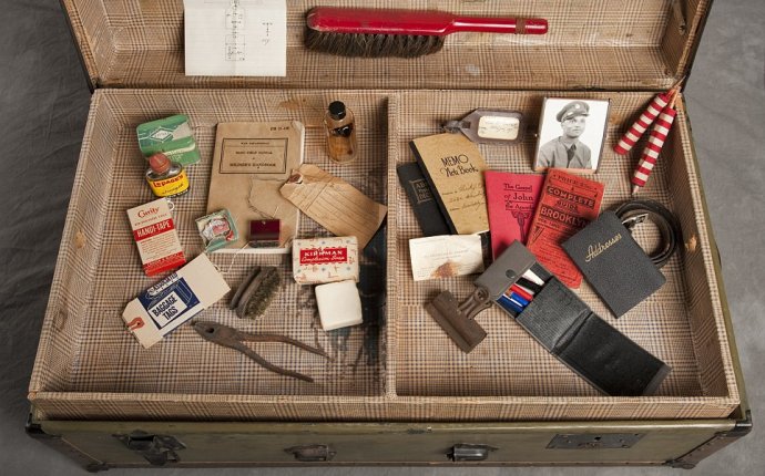 The chilling pictures of suitcases left in a New York insane