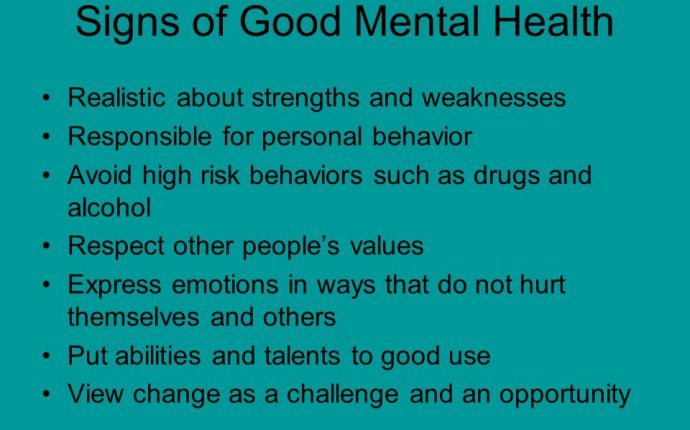 What is Mental Health. - ppt download