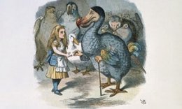 Alice and the Dodo from Alice's Adventures in Wonderland