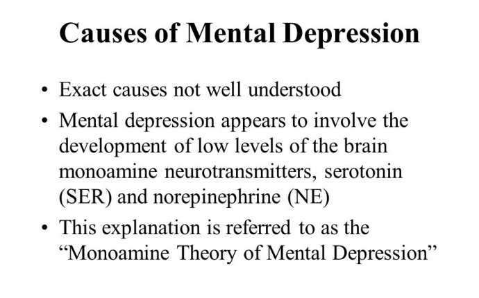 causes of mental depression