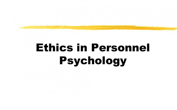 Define Ethics Psychology