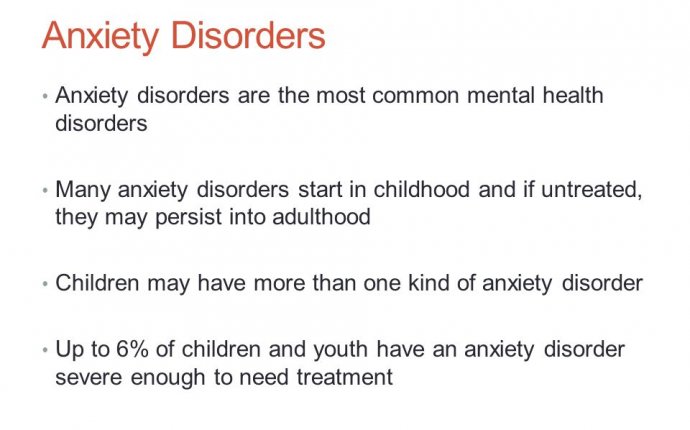 most common mental health disorders